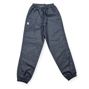 MEC Pants Women's Sz 14 Black Windbreaker Outdoors Hiking Gorpcore Nylon